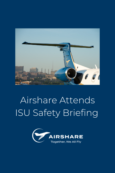 Airshare Attends ISU Safety Briefing