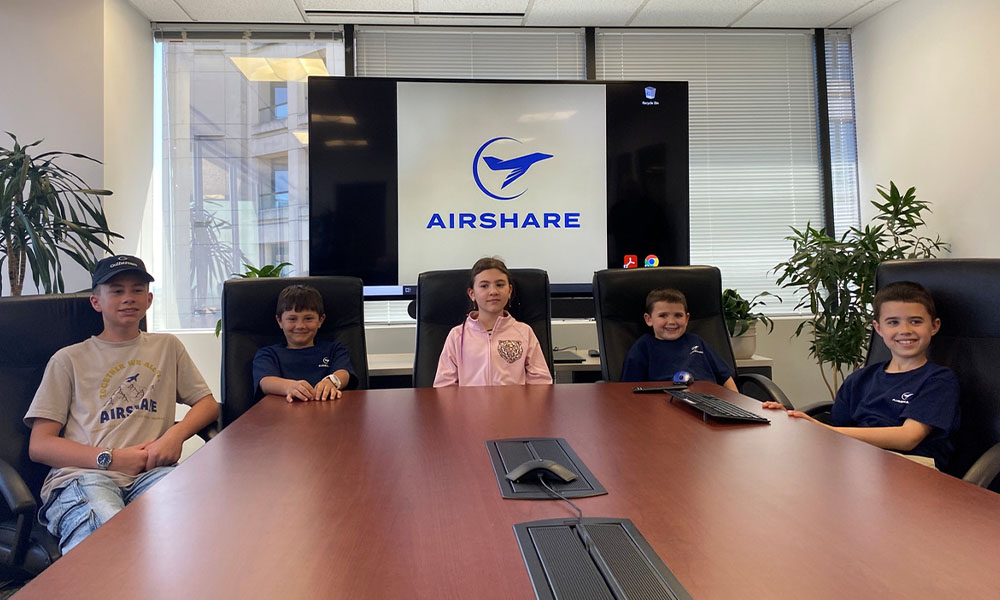 BYKTWD2025-008 Kids that participated in Bring Your Kid To Work Day at our Shelton office.