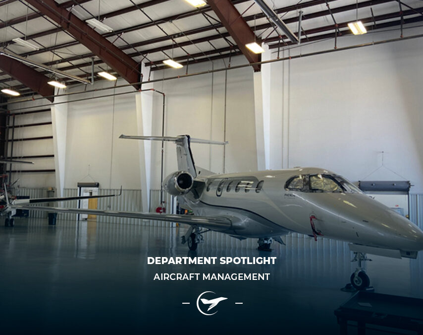 DEPARTMENT SPOTLIGHT | Aircraft Management