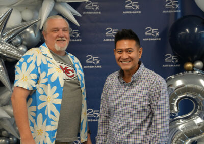 Airshare 25th Anniversary celebration.