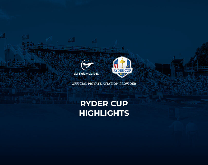 Airshare Highlights from the Ryder Cup