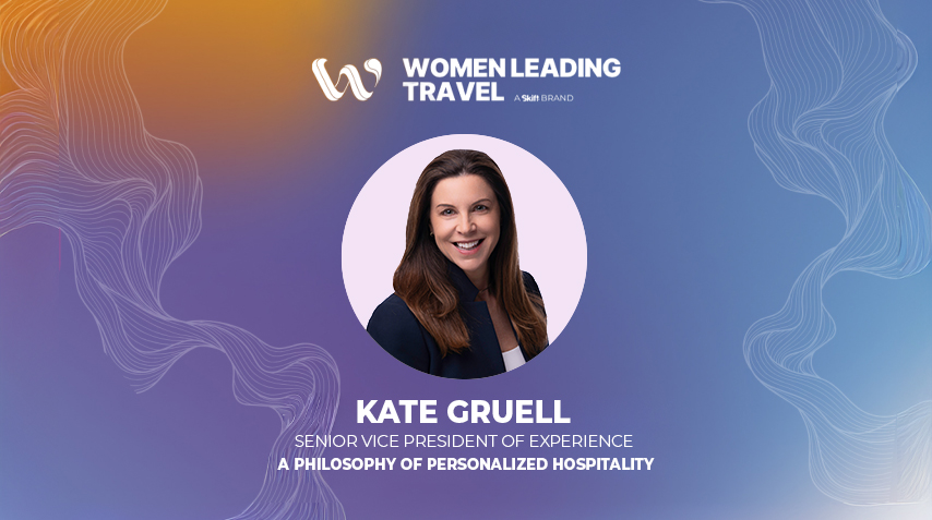 Airshare SVP of Experience, Kate Gruell, featured for Women Leading Travel in the article,"A Philosophy of Personalized Hospitality."